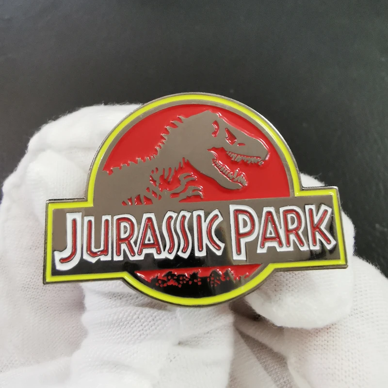 Jurassic park badge