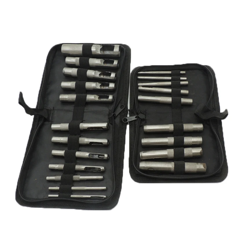 

Набор отверстий для кожи, инструмент для пробивки отверстий в коже, инструмент для резки отверстий для часов, рабочая бумага 3-16 3-19 3-25 2-13