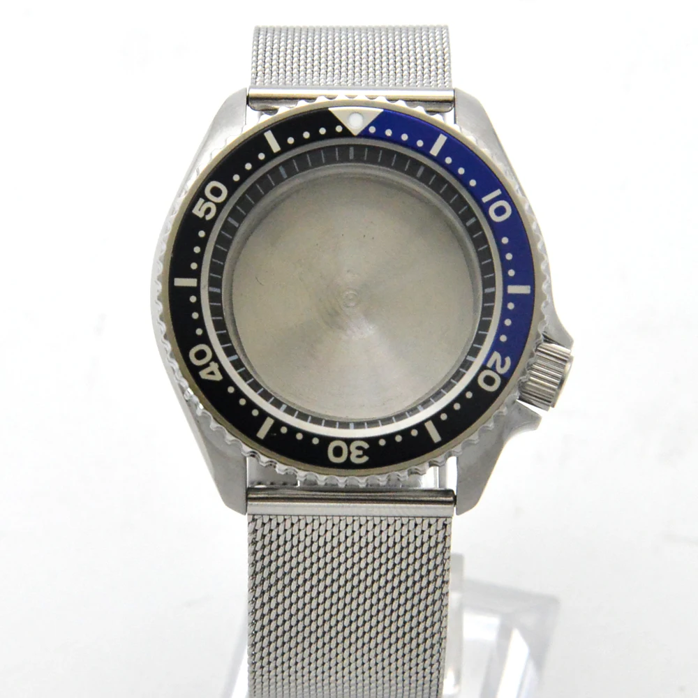 

Suitable for movement 42mm NH35A case NH36A watch case 316L Suitable for stainless steel case 4R36A Seiko case