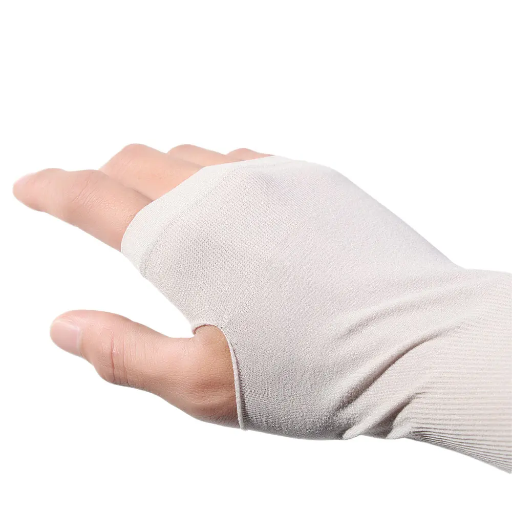 Manchon de Compression des bras unisexe, 1 paire, Protection UV contre le soleil, couverture des mains, chauffant de refroidissement, course à pied, pêche, cyclisme