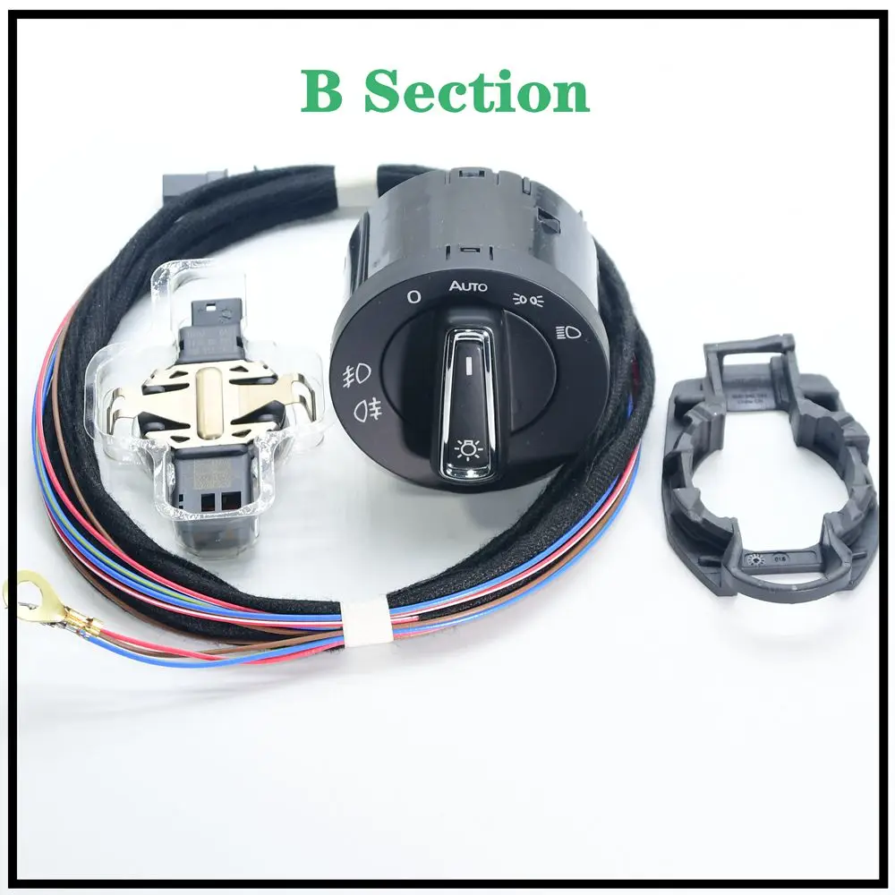 Automatic Headlamp Switch And Rain Sensor Harness Bracket For VW GOLF MK7 5GG941431D 5Q0 955 555 5Q0955559B 5Q0 955 559 B