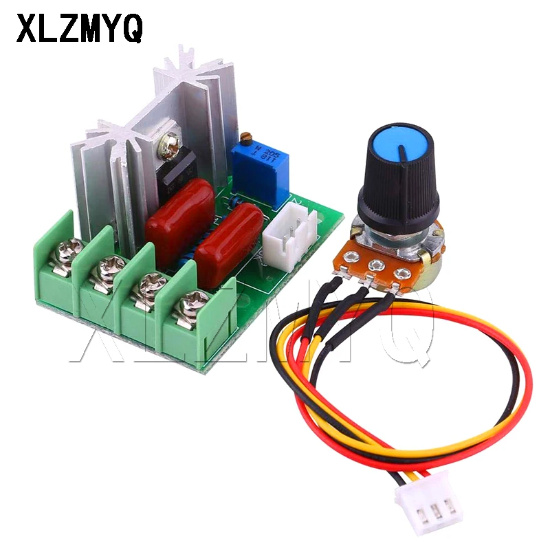 AC 220V 2000W 3800W SCR Voltage Regulator Dimming Dimmers Motor Speed Controller Thermostat Electronic Voltage Regulator Module