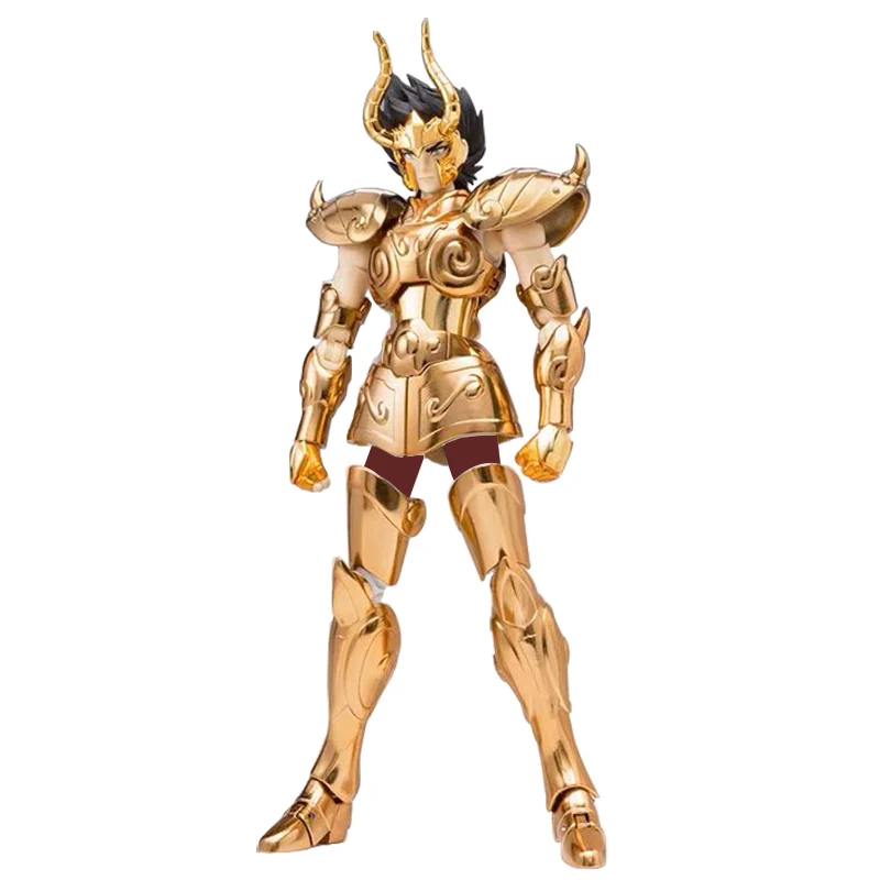 

In Stock CS Saint Seiya Cloth Myth EX Gold Capricornus Shura With Battle Damage Armor 2 set metal Armor cloth Action Figure