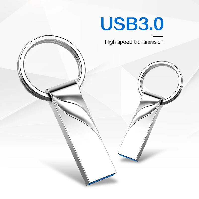 محرك أقراص USB 3.0 مع حلقة مفاتيح ، عصا ذاكرة ، 8 جيجابايت ، 16 جيجابايت ، 32 جيجابايت ، 64 جيجابايت ، 128 جيجابايت ، 256 جيجابايت ، هدية