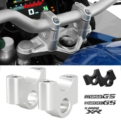 R 1250 1200 GS Handlebar Riser Clamp For BMW R1200GS R1250GS r1250 r1200 LC Adventure ADV S1000XR Handle Bar Drag Extend Adapter