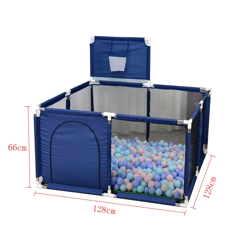Baby Playpen For Children Pool Balls For Newborn Baby Fence Playpen For Kids Basketball Football Field Safety Barrier