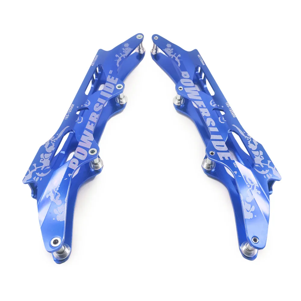 Ps S3 Snelheid Chassis Met Zwart/Rood/Goud/Blauw 165Mm 195Mm Mount Slot Inline Speed base Aluminium 4 Wielen Frame 1 Paar