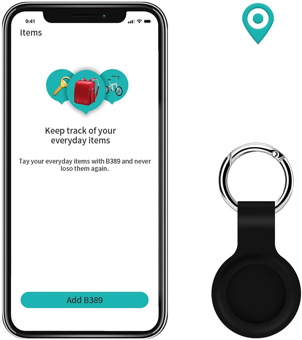 ฝาครอบซิลิโคนสำหรับ Air หมวดหมู่ Tracker อุปกรณ์ป้องกัน Shell Bumper Anti-Scratch Fall พวงกุญแจ Apple Airtag กรณี