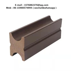 solid waterproof wood plastic composite wpc decking accessories floor joist keel