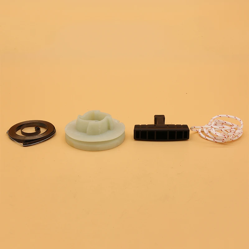 Kit de corda de arranque para motosserra, rebobina, polia, compatível com husqvarna 362, 365, 371, 372, 385, 390, peças de motosserra de jardim