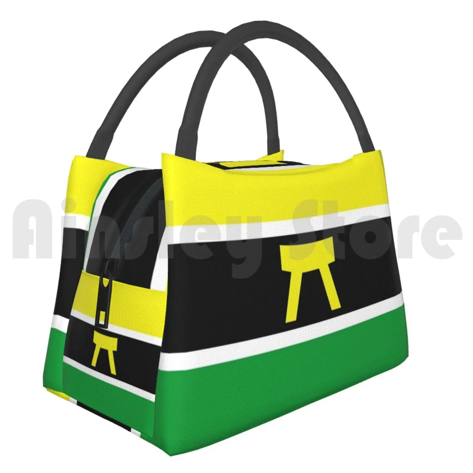 

Cooler Lunch Bag Picnic Bag Ashanti Region Ashanti Region Flag South Ghana Africa African