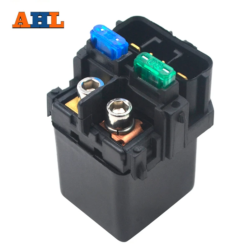 AHL Motorcycle Starter Relay Solenoid For Kawasaki 27010-0770 ZR800 Z800 ZR1000 Z1000 ZX1000 Ninja 1000 Z1000SX ZX1400 ZX14R