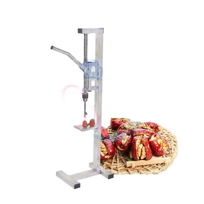 Hand Press Stainless Steel Red Dates Pitter Pitting Machine/Plum/Cherry/Olive Core Removal And Cut Opening Machine/Jujube Pitter