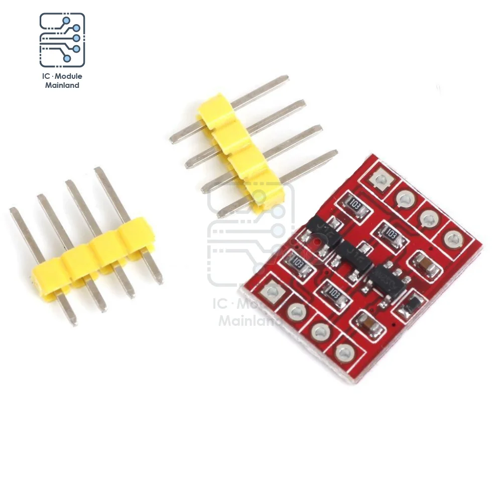 5V 3V Step Up Dual Channel Compatible I2C IIC Logic Level Converter Module Bi-Directional Translator Board 2 Way For Arduino