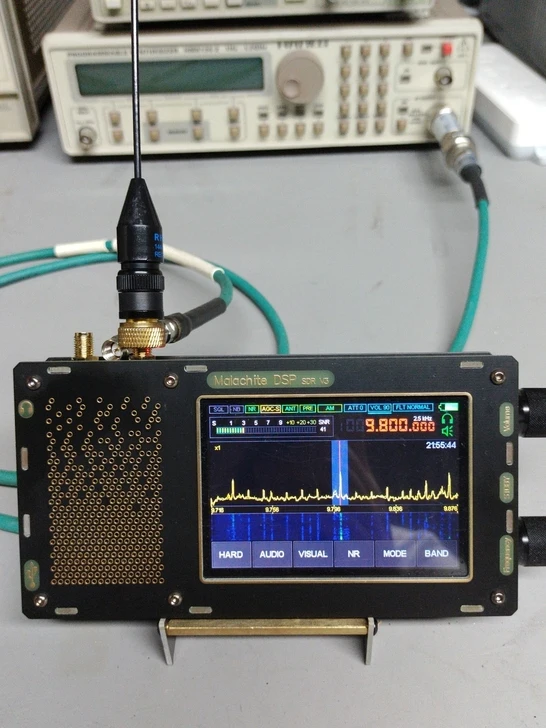 New Malachite radio, third version, with medium and short wave option, dual antenna input