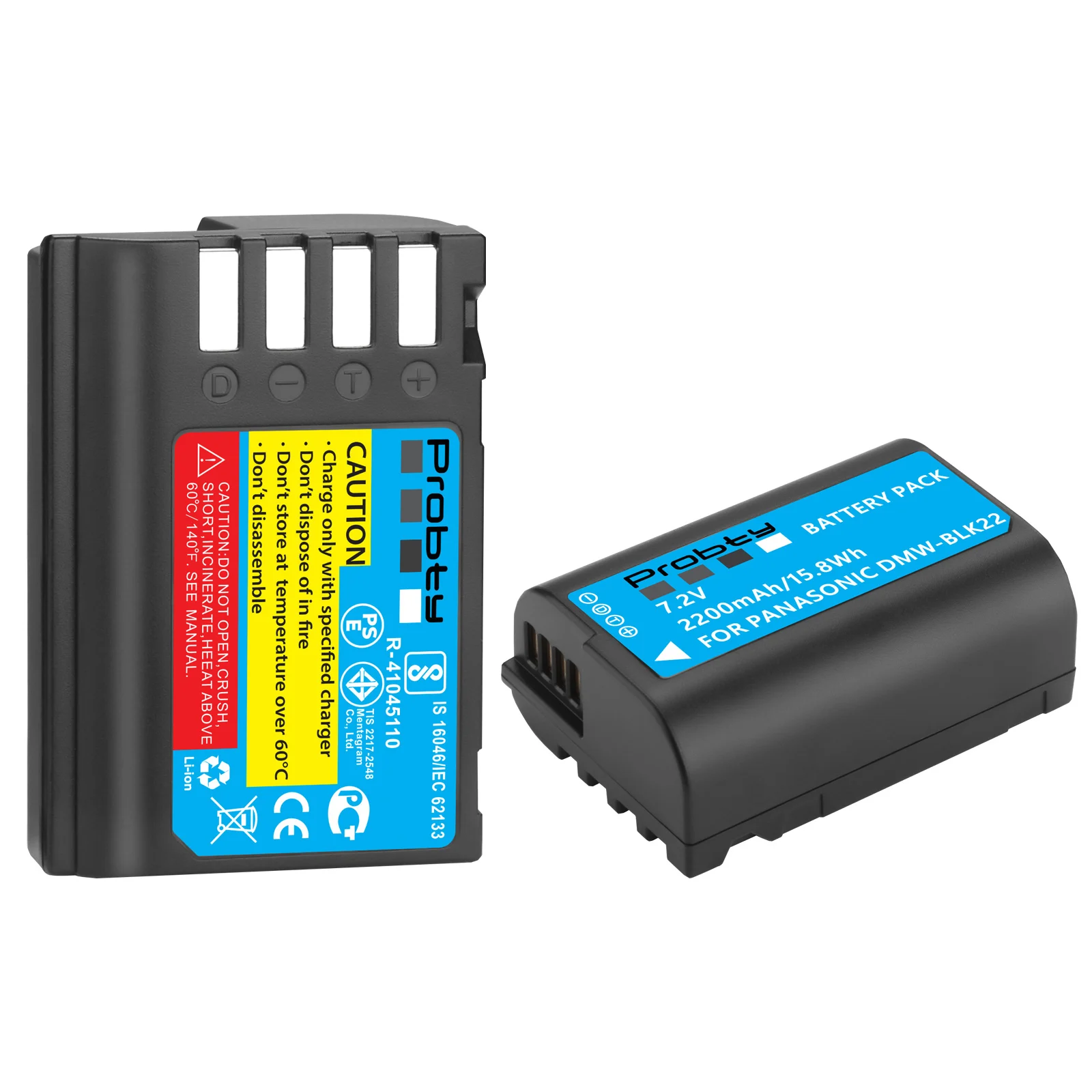 For Panasonic LUMIX DMW-BLK22 DMW BLK22 Battery For Panasonic LUMIX DC-S5 DC-S5K Cameras