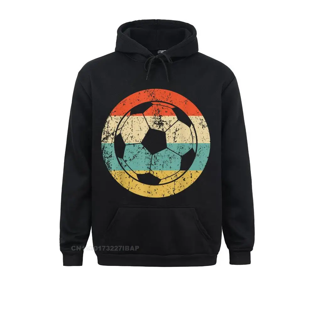 Soccer Retro Soccer Ball Youthful Hoodies Coupons Long Sleeve Men Sweatshirts Birthday Father Day Clothes