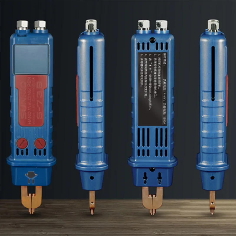 Handheld integrierte automatische trigger spot schweißen stift lithium-batterie spot schweißen maschine zubehör 0,05-0,35 cm
