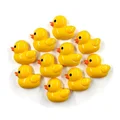 10pcs yellow ducks