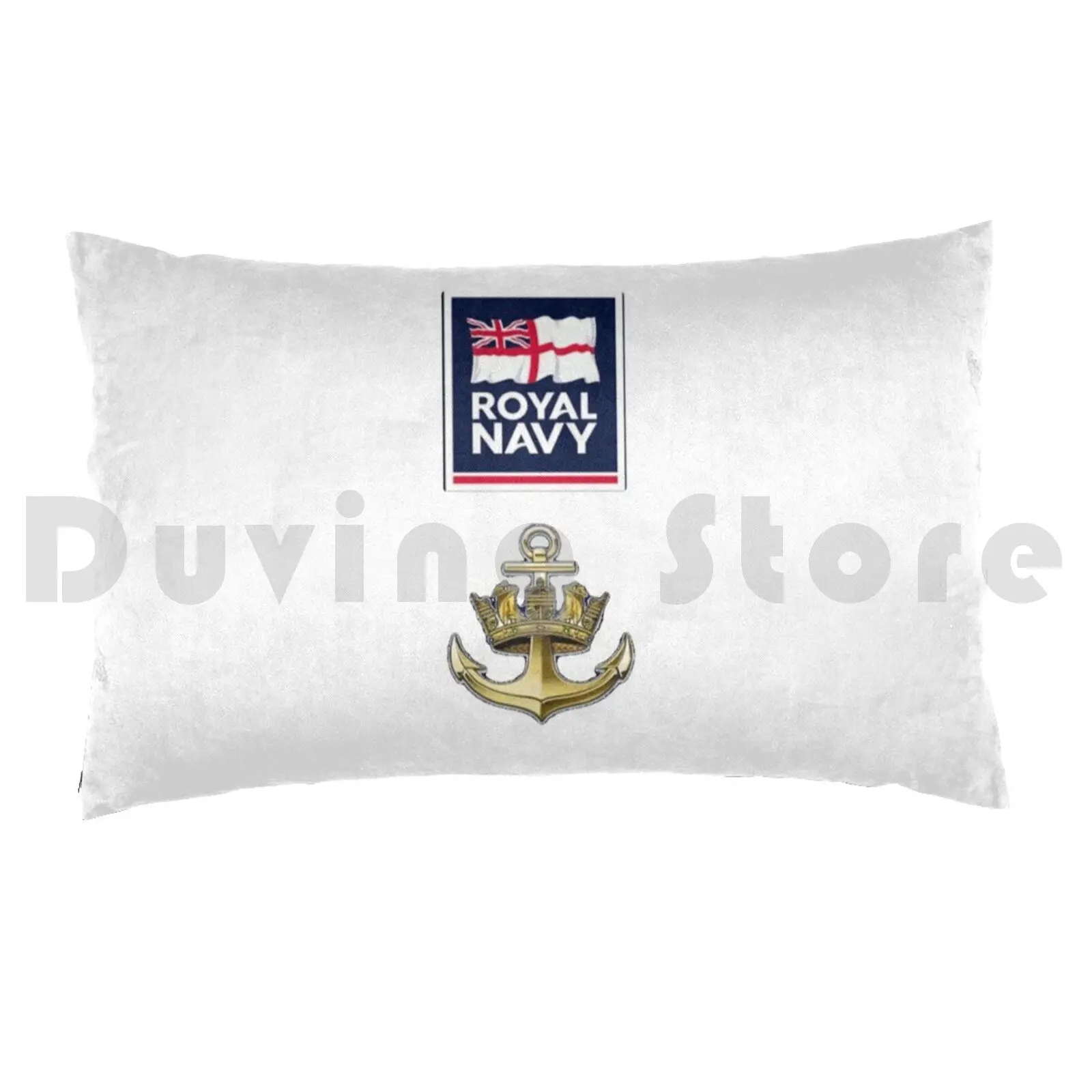 RnPillow case Rn Navy Skimmer Mine Sweeper Anchor Matelot Bootneck