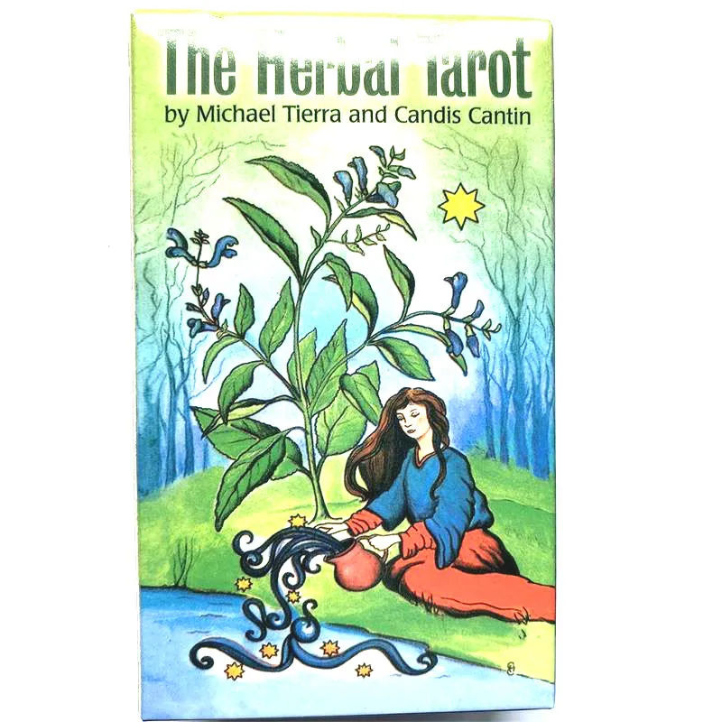 NEW The Herbal Tarot Cards DeckTable Card Board Game Magical Fate Divination Card for personal use playing cards