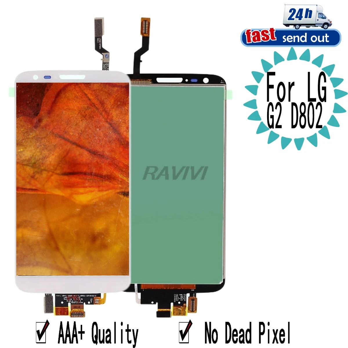 

5.2" G2 LCD For LG G2 D802 LCD Display Touch Screen Digitizer Assembly Replacement For LG G2 D802