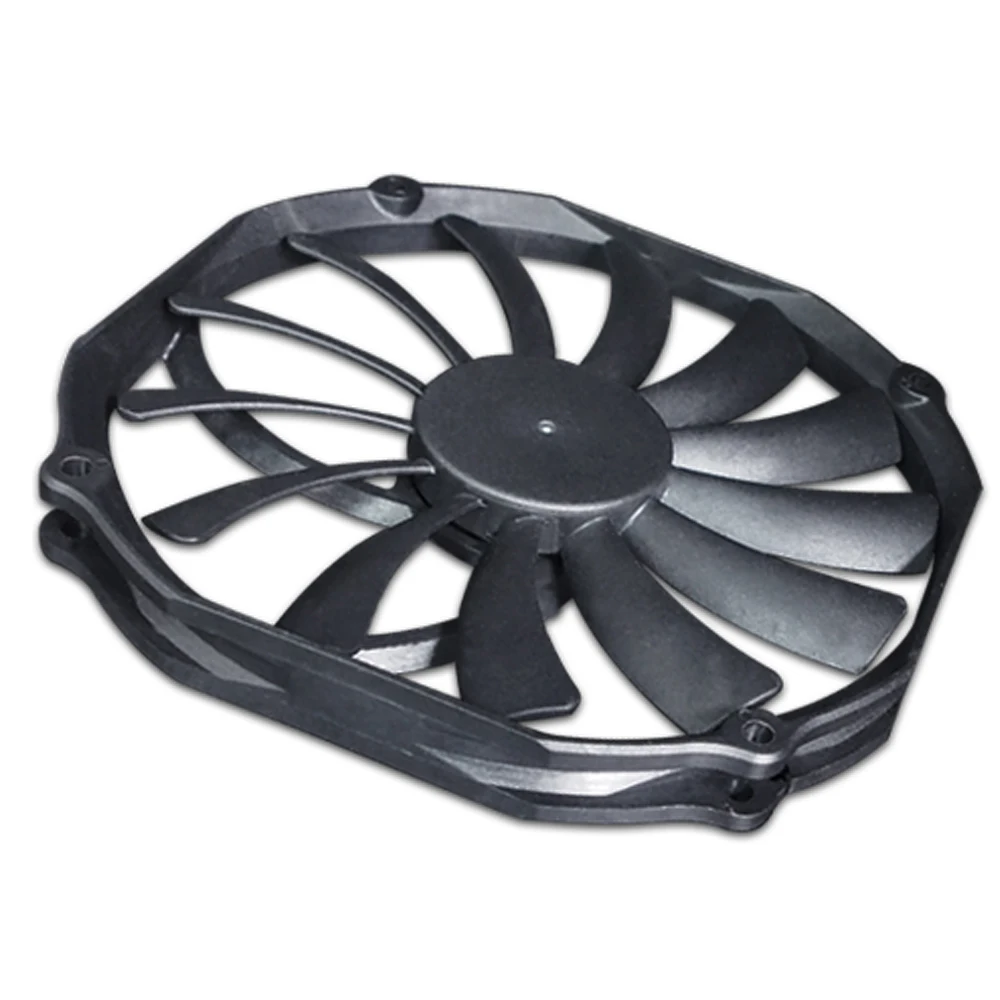 Fanner 14015 Case Fan Large Air Volume Low Noise 140*140*15MM Ultra-thin 4PIN PWM 14CM Chassis Fan