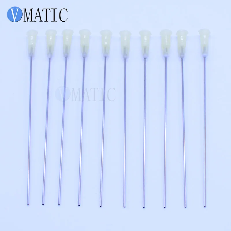 무료 배송 10Pcs 19G 10cm 무딘 바늘 팁 100mm