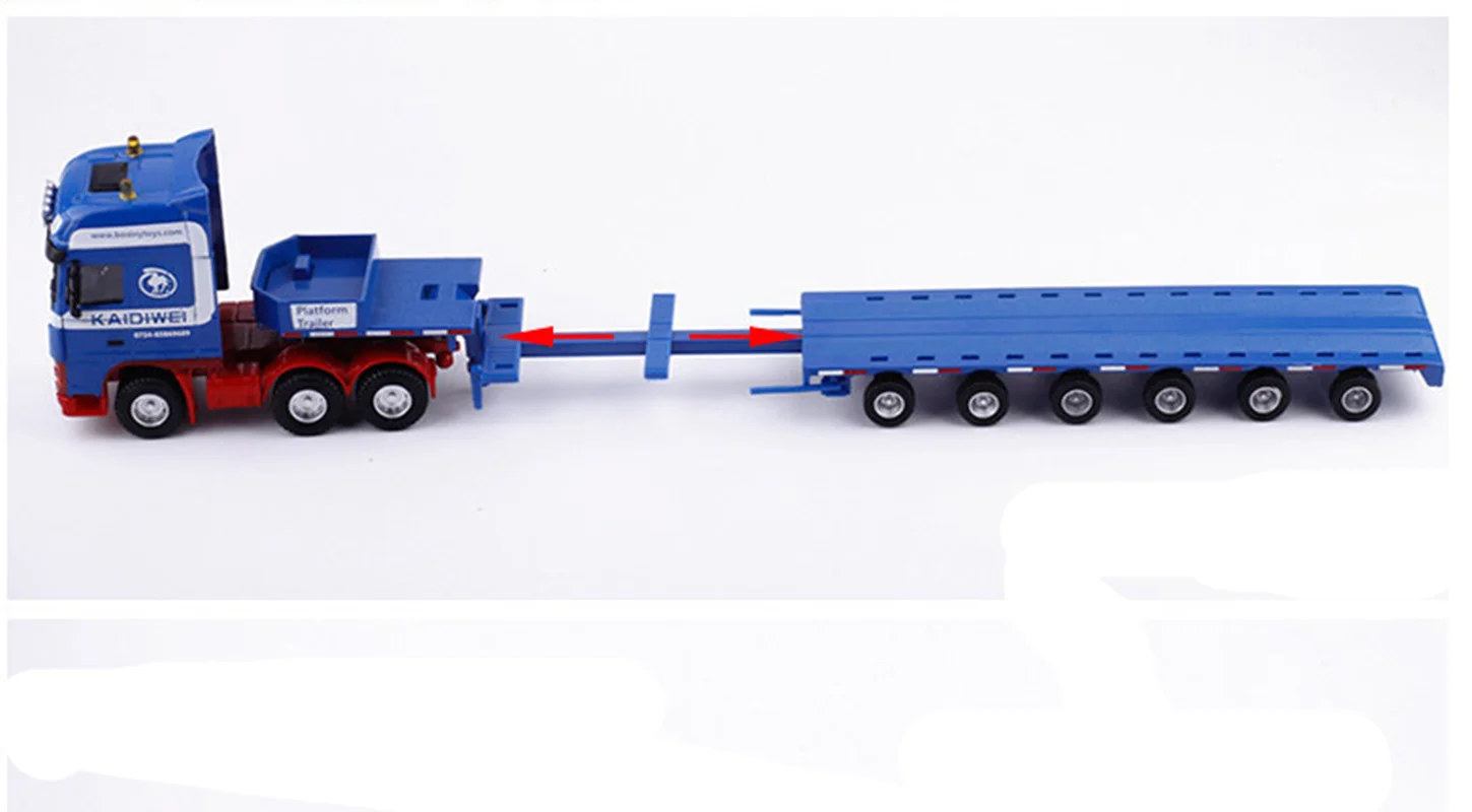 1:50 high-quality alloy Heavy transport vehicle car model,exquisite container transport vehicle toy,wholesale sales