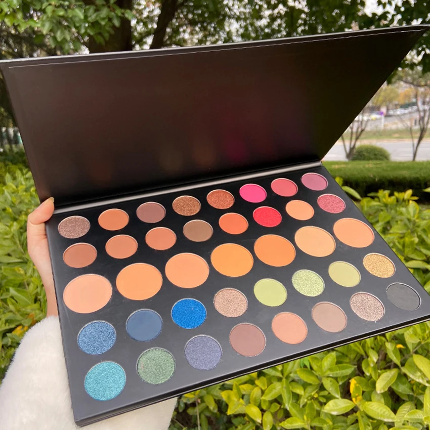 39 colori palette per il trucco degli occhi altamente pigmentate, palette di ombretti luccicanti opachi ombretto per trucco duraturo impermeabile