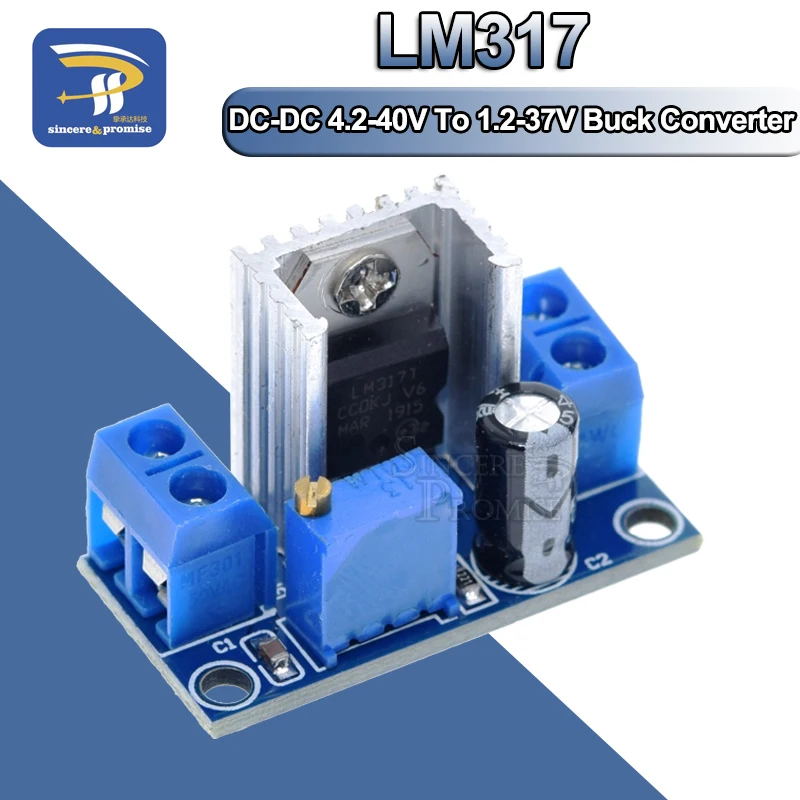 2000 4.2: LM317 조절 가능한 전압 선형 정류기 전원 공급 모듈 리뷰