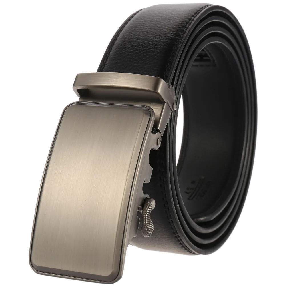 

Male Designer Automatic Buckle Cowhide Leather Men's Belt Famous Brand Belt Luxury Belts Men Ceinture Homme belt LY225-0677-1