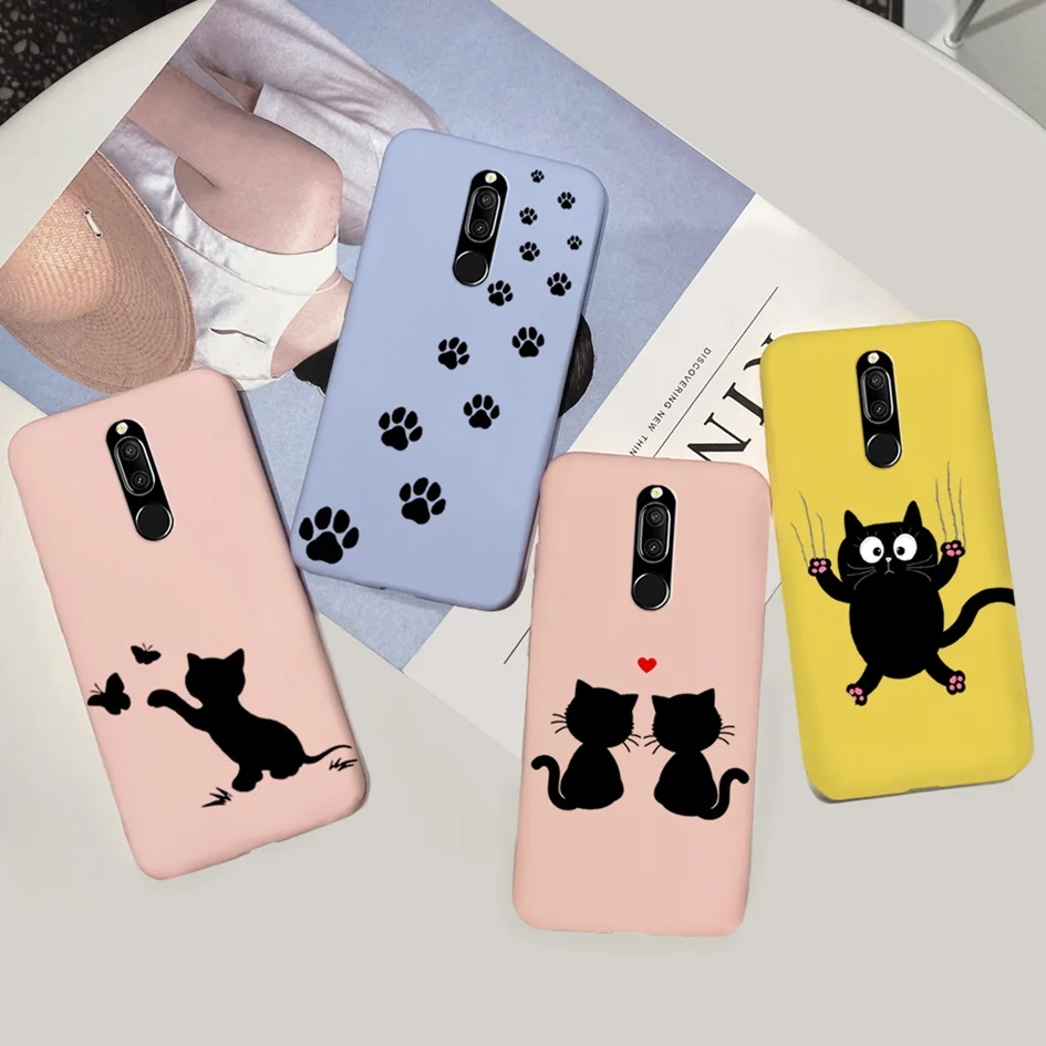 For Huawei Nova 2i Case Candy Colorful Matte Soft Silicone Cover for Huawei Mate 10 Lite RNE-L21 RNE-L22 Phone Cases Nova2i Capa view 5