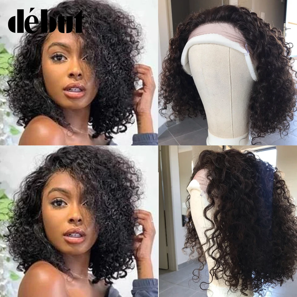 Debut perucas de cabelo humano, perucas para mulheres negras de cabelos  curtos e ondulado com ombré / Perucas humanas (para pretos), image size:960x960