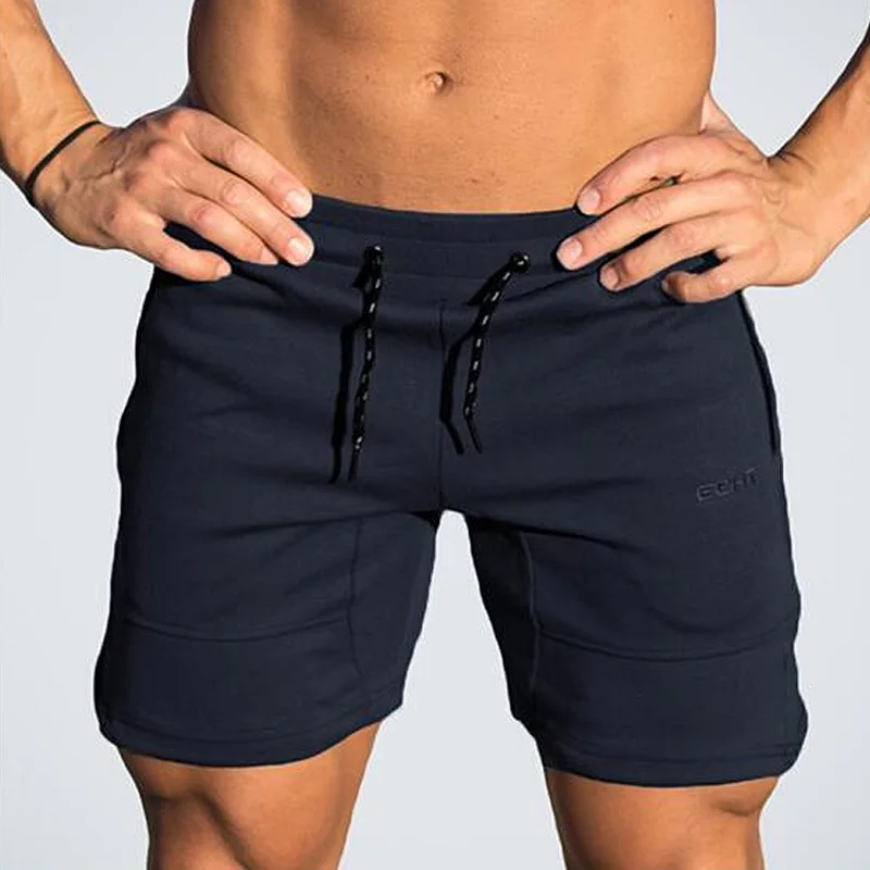 Gym Men\'s Summer Board Cotton Shorts Beach Short Fitness Casual Slim Short Pants Male Sweatpants Man Sweat Shorts Joggers