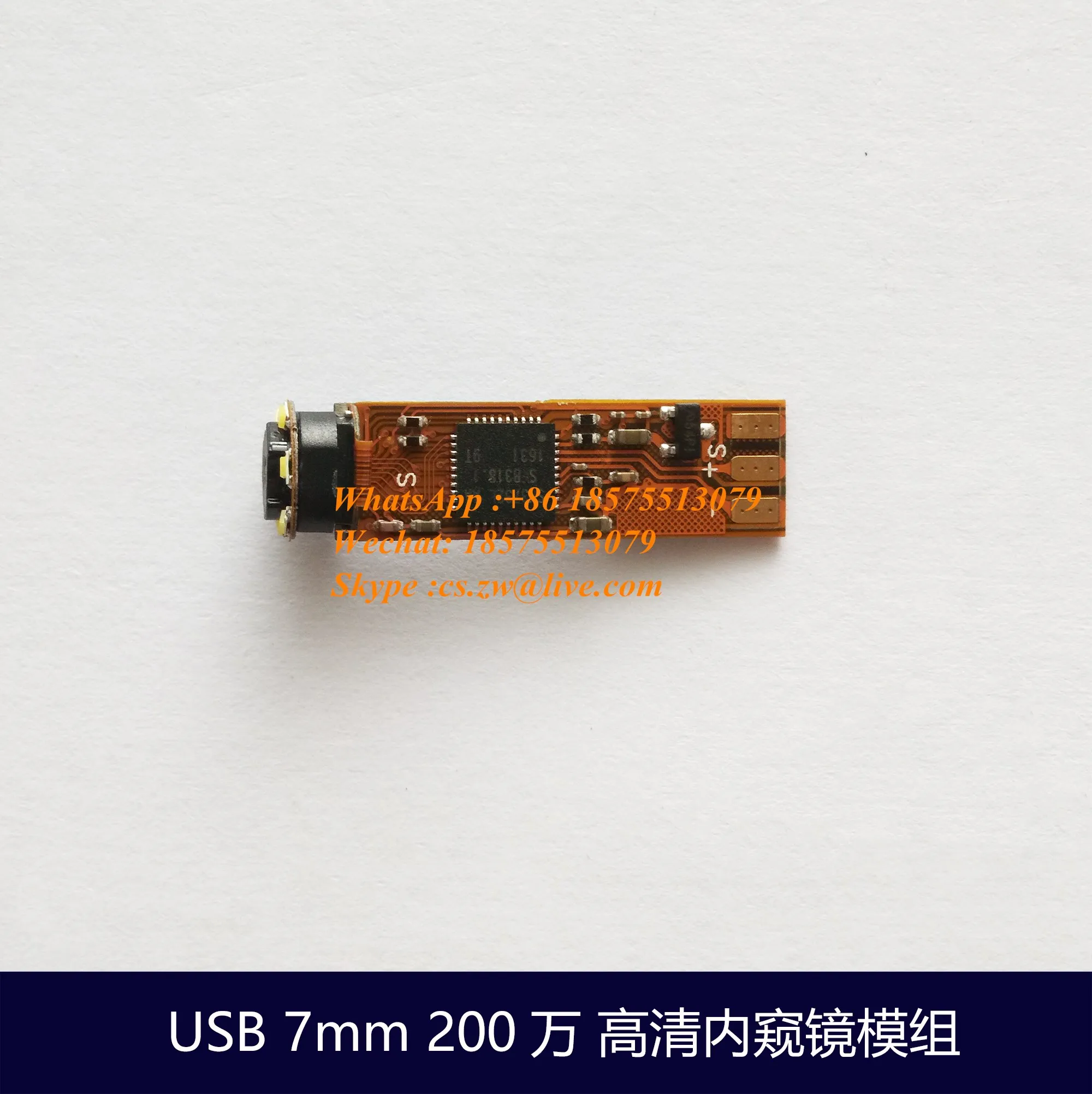 

M7 7mm 2 Million Pixels With Compressed USB Endoscope Module Can Be Customized Manual Focus