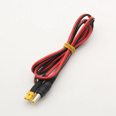 1.3 Meter length Amass XT60 XT30 T Plug Male To DC5.5*2.1mm Male DC5.5 2.1 Cable Suitable for Skyzone Fatshark Fpv Goggles