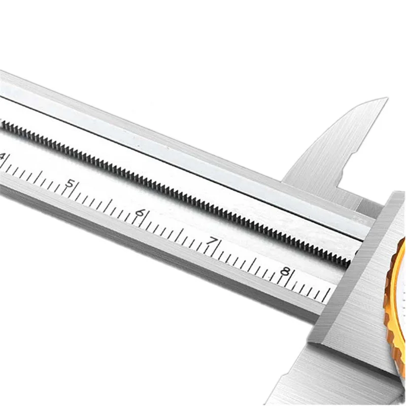 NVZHANGCHEN 0-300mm Stainless Steel Vernier Caliper with Watch Commercial Dial Style Oil Dipstick Gauge Measuring Tool