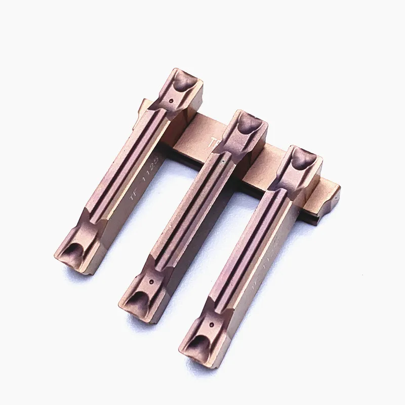 N123H2-0400-0004 TF1125 CNC เครื่องกัดใส่เครื่องมือ Groove แทรกตัดเครื่องมือโลหะผสม N123G2