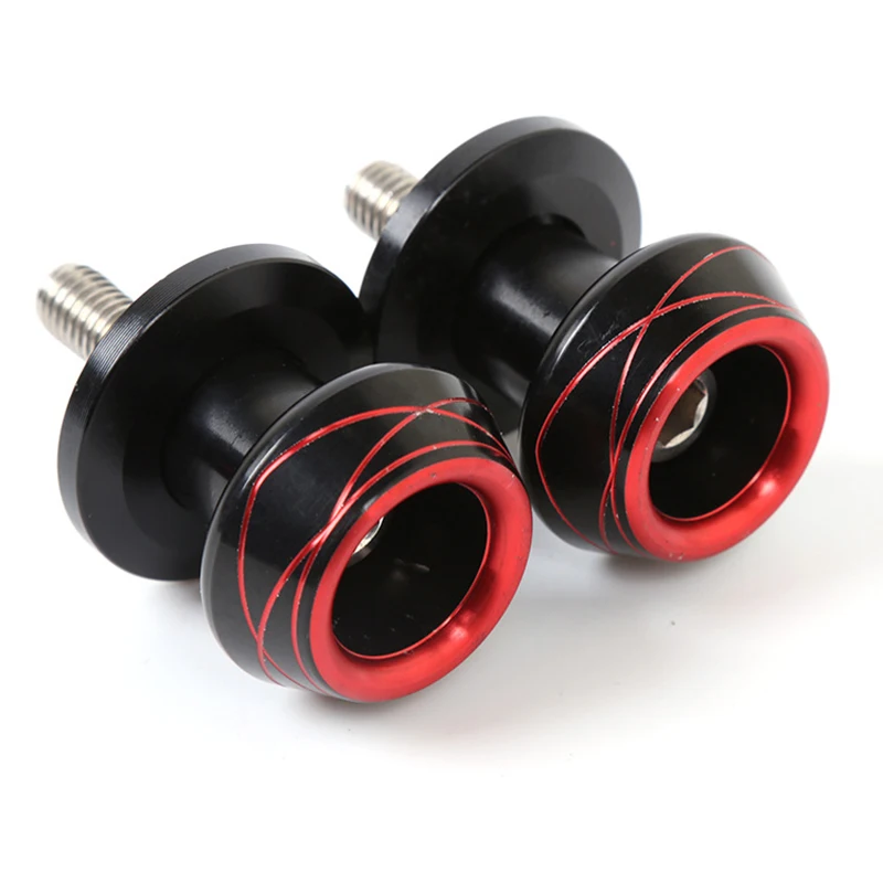 1pair 8MM 10MM Motorcycle Swingarm Spool Sliders For Kawasaki Z1000 Z900 Z650 Ninja 650 YAMAHA SUZUKI HONDA KTM DUKE 290