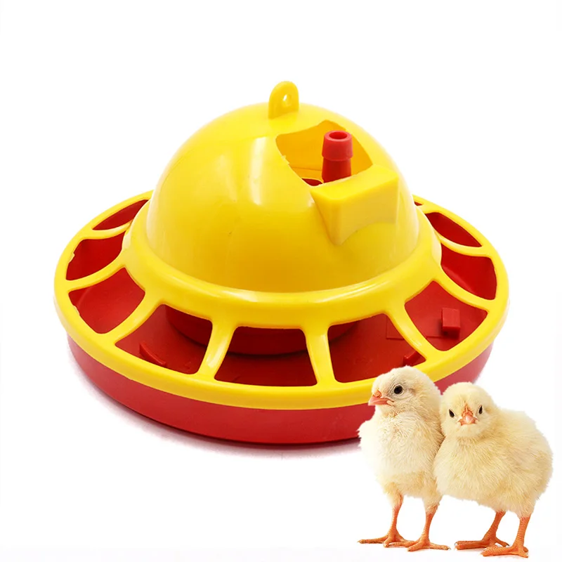 Chicken Feeder Water Bucket Automatic Poultry Water Food Drinker Trough Chicken Breeding Tools Breeding Feeding Watering Supply