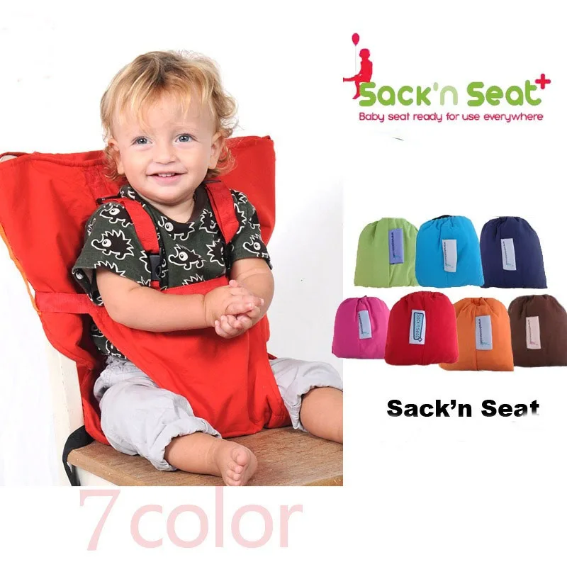 Kids Chair Baby Chair Travel Foldable Washable Infant Dining High Dinning Cover Seat Safety Belt Feeding Babycare Accessories