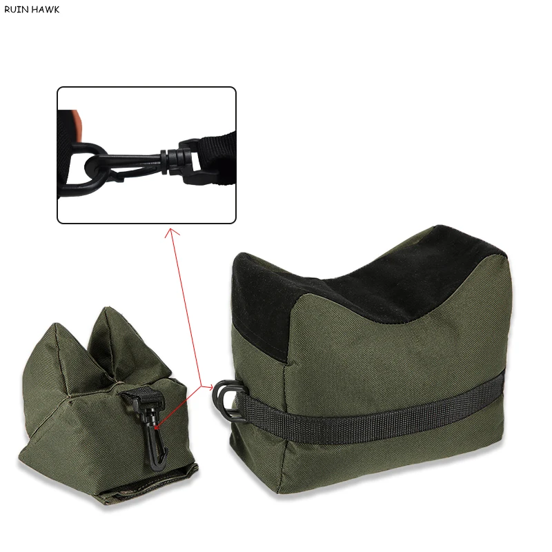 Rifle Gun Front & Rear Bag Sniper Shooting Rifle Support Sandbag Outdoor Tactical Target Stand Hunting Gun Accessories