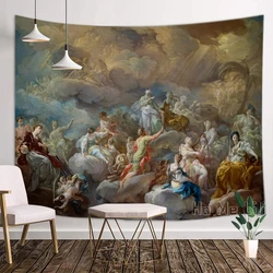 Angel Heaven Classical Painting Tapestry Unique Room Accessories Wall Decor