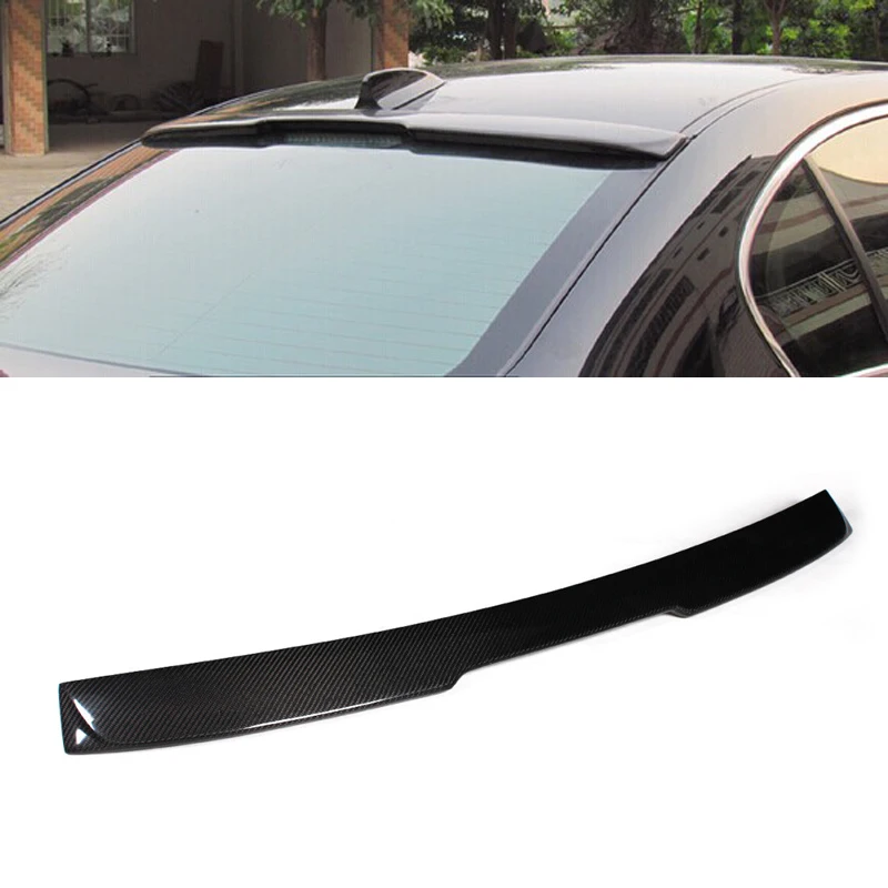 

AC Style Carbon Fiber Rear Roof Wing Spoiler Duckbill For BMW 5 Series E60 520i 523li 525li 2005-2011