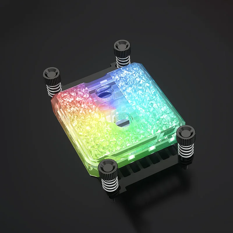 Barrow CPU Water Block For Ryzen AMD AM4/AM3+/AM3/FM2 Platform 5V 3PIN Light Header,AM4 Processor Copper Cooler,LTIFHA-04