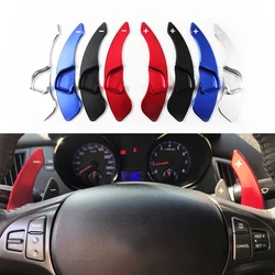 Car Aluminum Alloy Steering Wheel Shift Paddle Shifter Extension For Hyundai Genesis Coupe 2009-2011 Auto Car-styling Interior