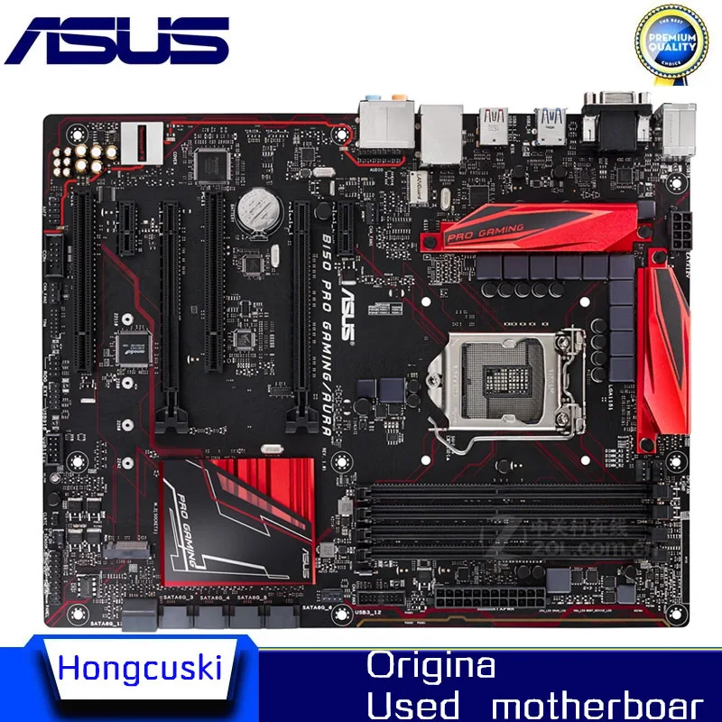 

LGA 1151 For Intel B150 motherboard For ASUS B150 PRO GAMING/AURA Socket LGA1151 DDR4 SATA3 Desktop motherboard