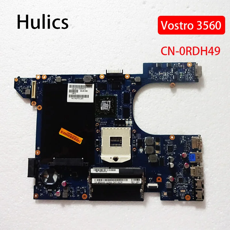 

Hulics Used CN-0RDH49 0RDH49 RDH49 QCL00 LA-8241P Mainboard For Dell Vostro 3560 V3560 Laptop Motherboard With HD 7600M Card