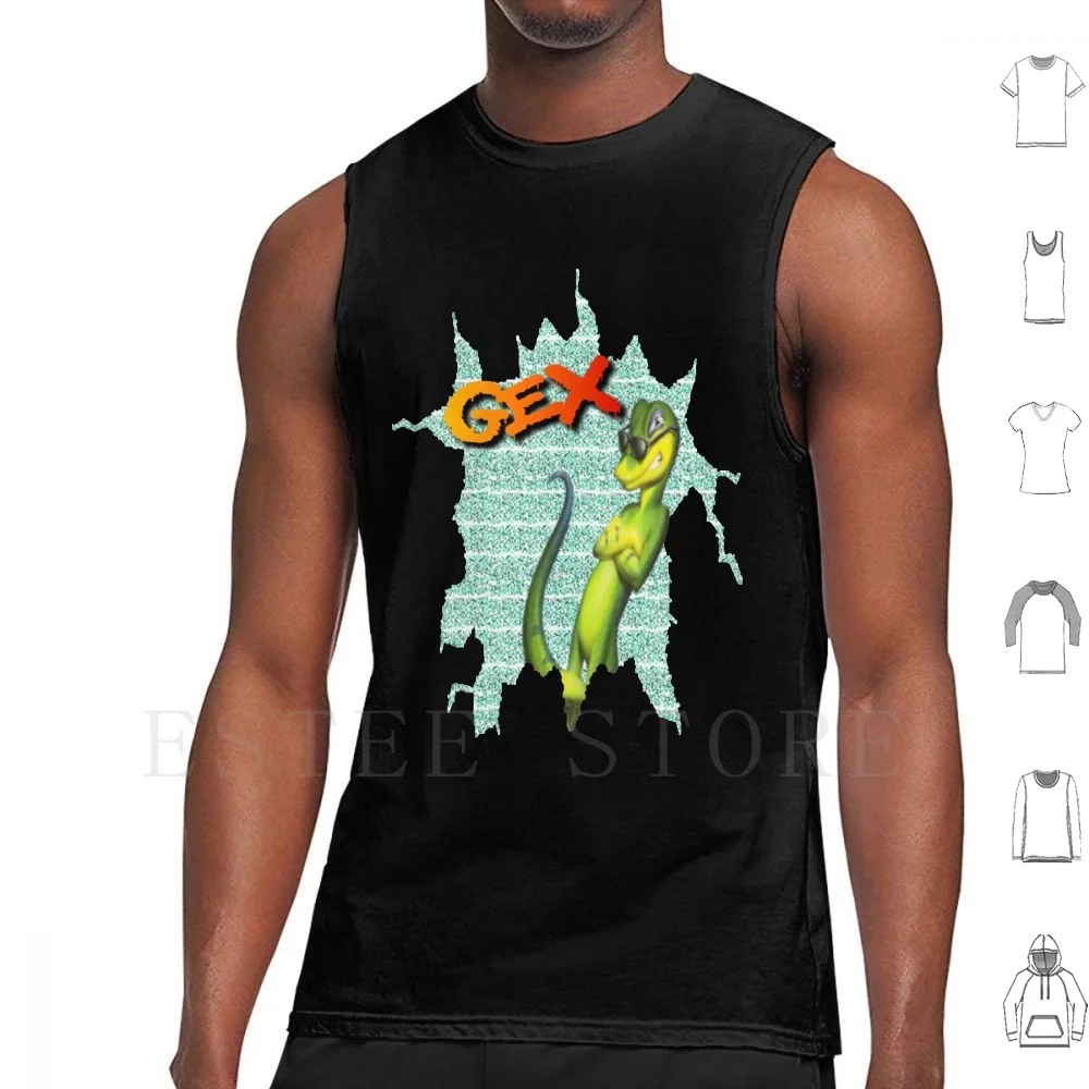 سترة Gex-Tv Static بدون أكمام Gex Gecko أدخل غطاء عميق أبو بريص وسائل الإعلام البعد Rez Agent Xtra Maraliece #1